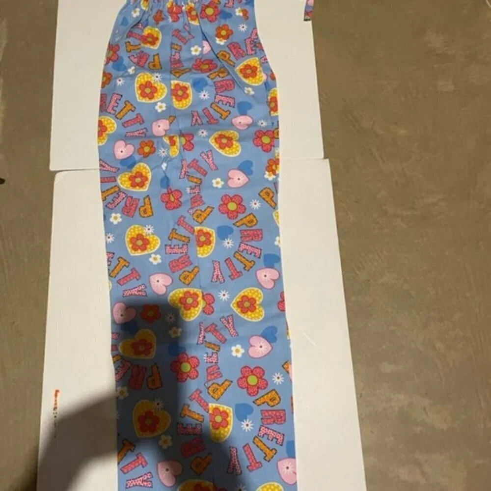 Women’s Lounge Pants Pretty Flowers Pattern
